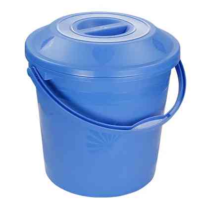 RFL Super Bucket with Lid, Blue 20 Liters